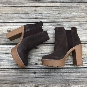 Nine West platform boots